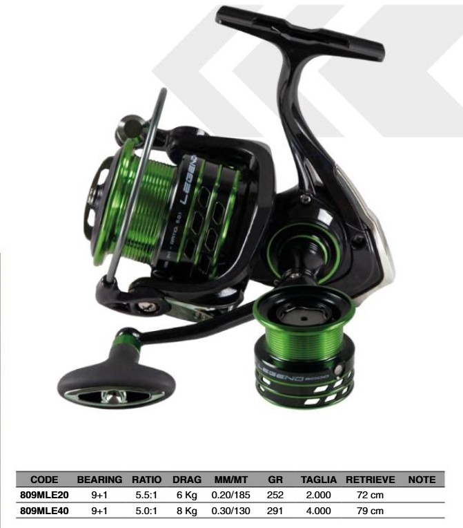 CARRETE MAVER LEGEND 2000