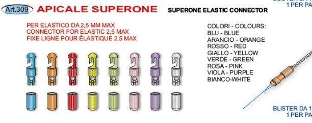 CONECTOR PARA ELÁSTICO - STONFO 2,5MAX