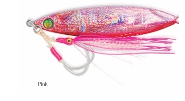 JIG RATLLE GLOW - AZ TRADING - 20 GR WITH DOUBLE ASSIST HOOK COLOR: PINK
