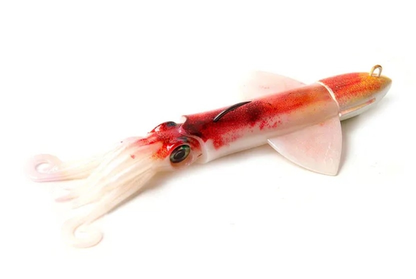 SEÑUELO - Vinilo Xipi EVO JLC® 100 mm -40GR - COLOR: REAL WHITE UV/GLOW