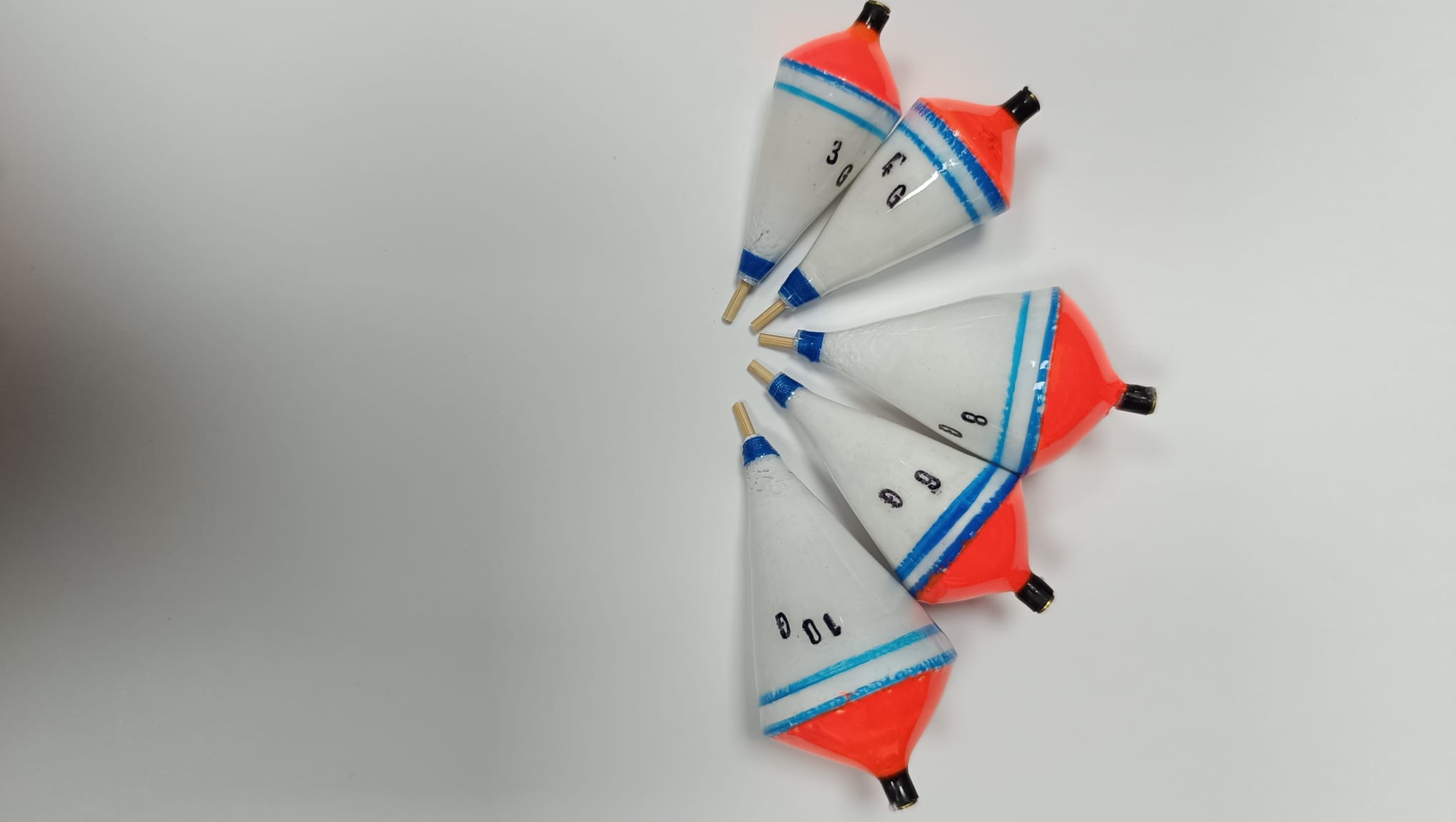 BOYA /FLOTADOR ARTESANAL GRANCA TROMPO 8G