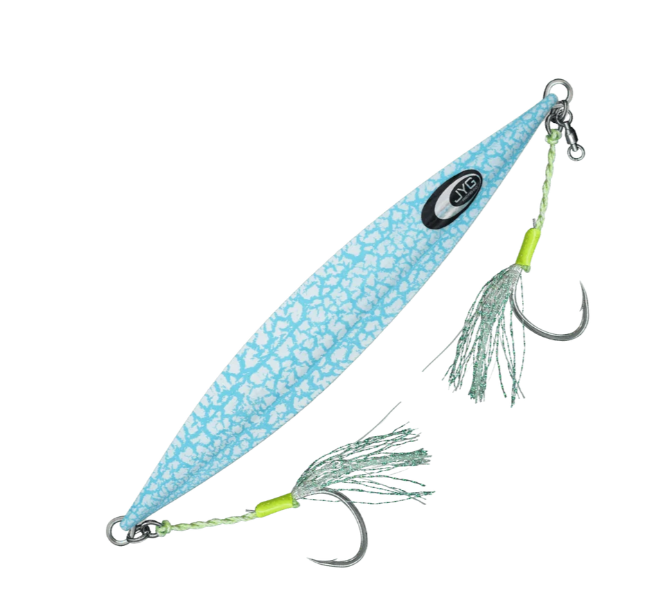 SEÑUELO JYG - DEEP 100g - LIMITED - Color: WHITE CRACKLE